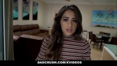 Dadcrush – Pretty step teen rides sleeping Dad’s cock