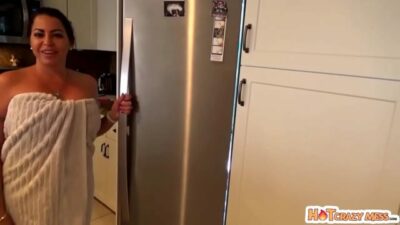 Big ass mom Julianna Vega fucks her son friend